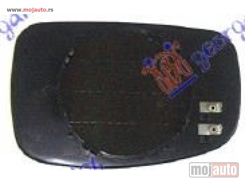 Glavna slika -  STAKLO RETROVIZORA SA GREJACEM (KONVEKSNO) Levo Peugeot 306 93-96 -dostupno - MojAuto