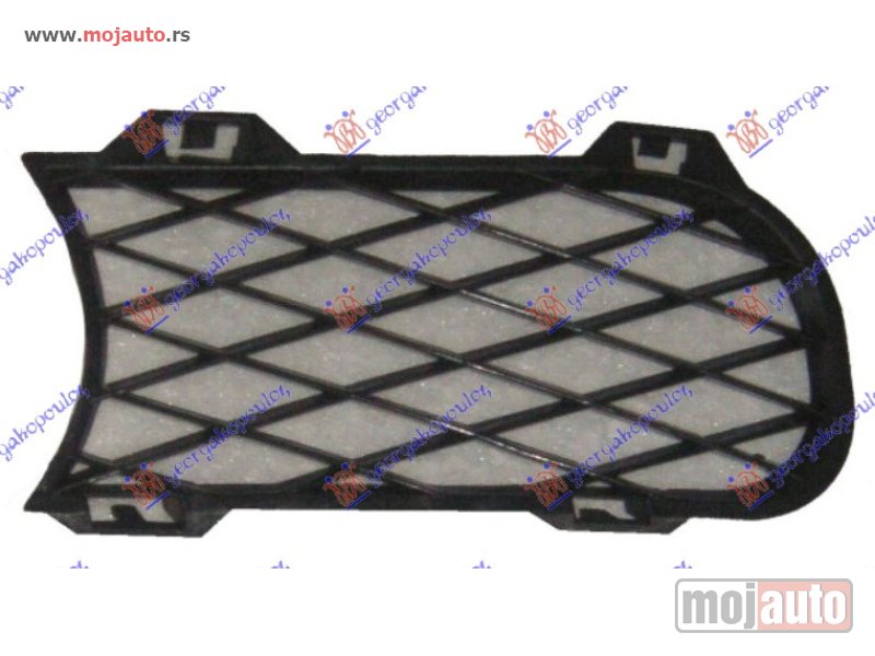 Glavna slika -  RESETKA OKVIRA MAGLENKE -07 Levo Vw touareg 03-10 -dostupno - MojAuto