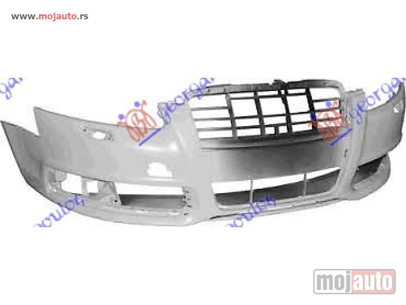 Glavna slika -  PREDNJI BRANIK PM (PRSKALICE) Audi a6 08-10 -nedostupno - MojAuto