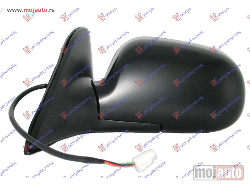 Glavna slika -  RETROVIZOR ELEKTRICNI (KONVEKSNO STAKLO) Levo Toyota corolla (e 10) h/b (3/5d) 92-96 -dostupno - MojAuto