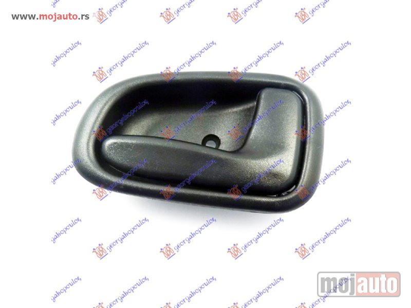 Glavna slika -  KVAKA PREDNJIH/ZADNJIH VRATA UNUTRASNJA CRNA Desno Toyota corolla (e 10) sdn-s.w. 92-96 -dostupno - MojAuto