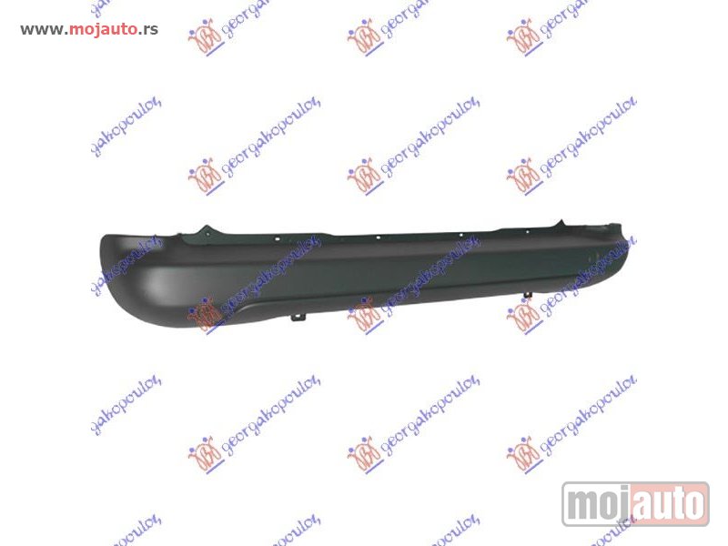 Glavna slika -  ZADNJI BRANIK SREDNJI (SA/BEZ PDS SENZORA) Peugeot partner 08-15 -nedostupno - MojAuto