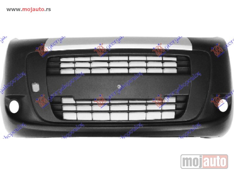 Glavna slika -  PREDNJI BRANIK FIORINO COMBI (MAGLENKE) (SREBNA LAJSNA) Fiat fiorino/qubo 08-16 -dostupno - MojAuto