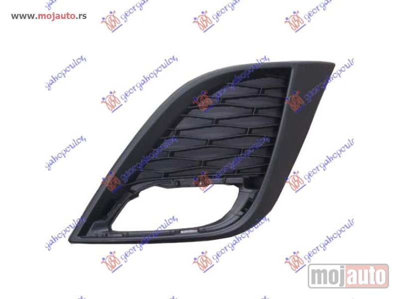 Glavna slika -  RESETKA PREDNJEG BRANIKA (SA MAGLENKOM) 2.0 Levo Mazda 3 sdn-h/b (bl) 08-13 -dostupno - MojAuto