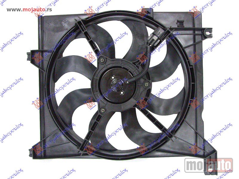 Glavna slika -  VENTILATOR HLADNJAKA KOMPLET (BENZIN) Kia cerato 04-09 -dostupno - MojAuto