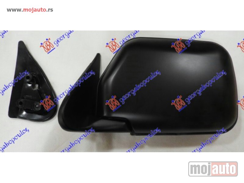 Glavna slika -  RETROVIZOR MEHANICKI (A KVALITET) (KONVEKSNO STAKLO) Levo Vw p/u tarro 4wd 89-97 -dostupno - MojAuto