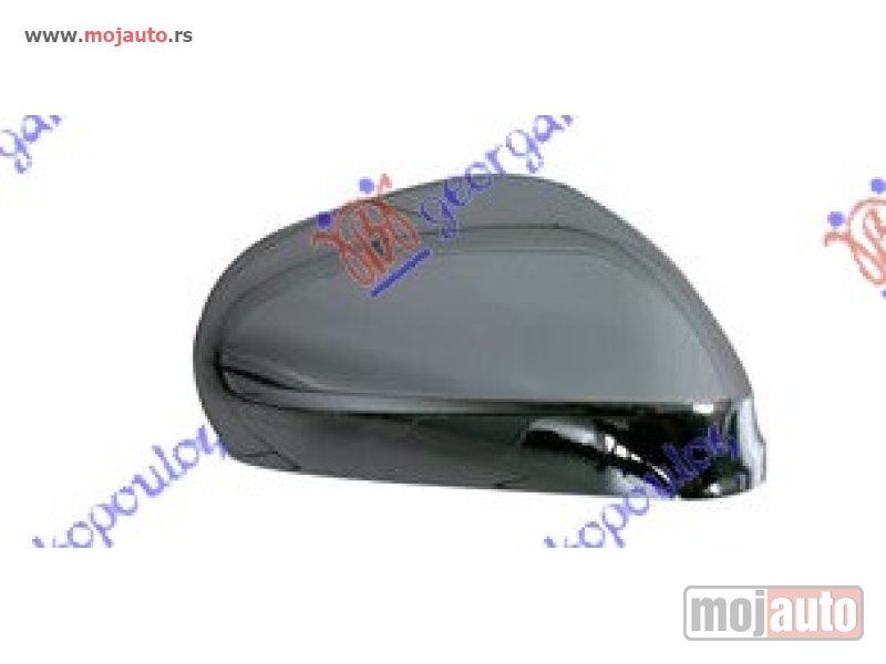 Glavna slika -  POKLOPAC RETROVIZORA HROM Desno Alfa romeo mito 08- -nedostupno - MojAuto