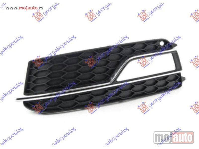 Glavna slika -  RESETKA PREDNJEG BRANIKA (S5) Levo Audi a5 11-16 -dostupno - MojAuto