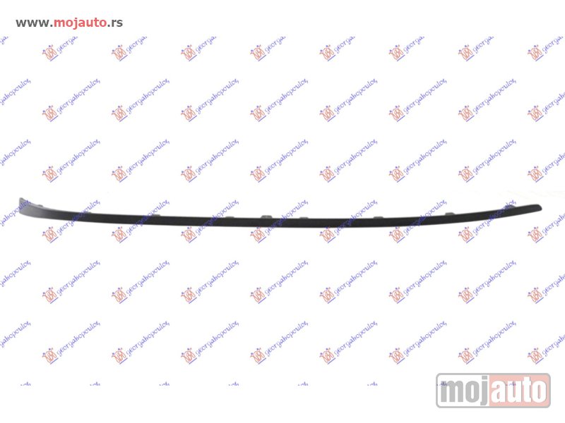 Glavna slika -  LAJSNA PREDNJEG BRANIKA DONJA Desno Audi a3 sport sedan/cabrio 13-16 -nedostupno - MojAuto