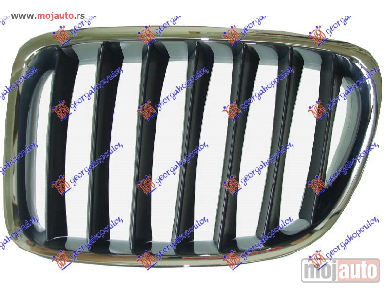 Glavna slika -  PVC MASKA HROM/CRNA Levo Bmw x1 (e84) 09-13 -dostupno - MojAuto