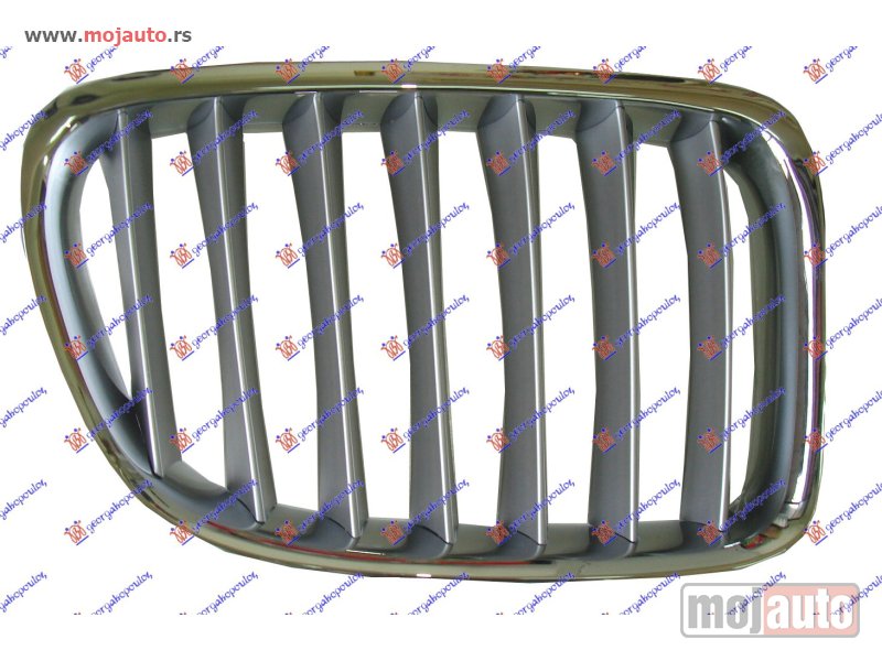 Glavna slika -  PVC MASKA HROM/SREBRNA Desno Bmw x1 (e84) 13-15 -dostupno - MojAuto