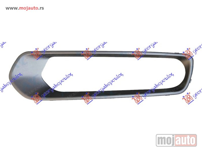 Glavna slika -  OKVIR RESETKE PREDNJEG BRANIKA (URBAN) Levo Bmw series 1 (f21/20) 3/5d 11-15 -dostupno - MojAuto