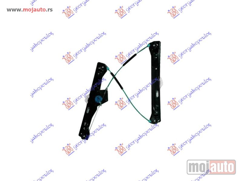 Glavna slika -  PODIZAC PREDNJEG PROZORA ELEKTRICNI (BEZ MOTORA) 5 VRATA Desno Bmw series 1 (f21/20) 3/5d 11-15 -dostupno - MojAuto