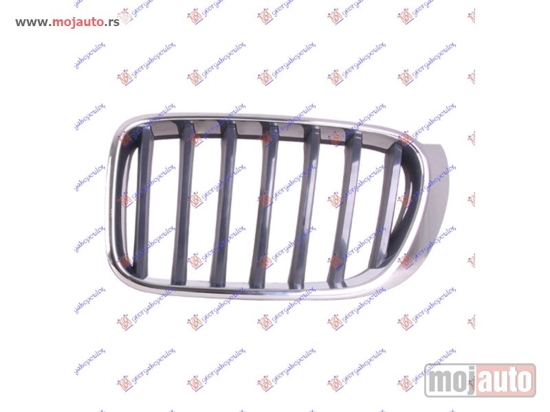 Glavna slika -  PVC MASKA HROM/CRNA Levo Bmw x4 (f26) 14-18 -dostupno - MojAuto