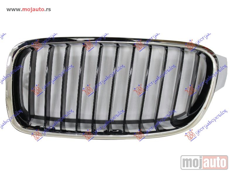 Glavna slika -  PVC MASKA HROM/CRNA Levo Bmw series 3 (f30/f31) sdn/s.w. 12-14 -dostupno - MojAuto