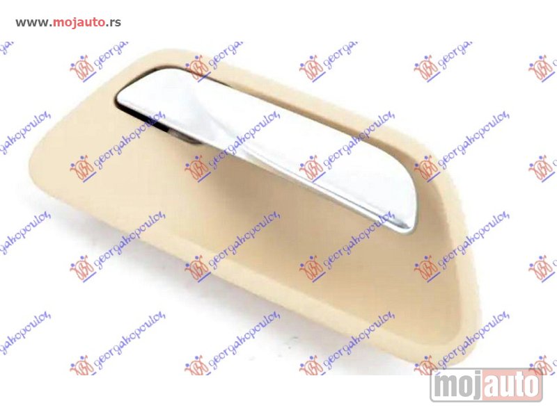 Glavna slika -  KVAKA PREDNJIH/ZADNJIH VRATA UNUTRASNJA SREBRNA/KREM Desno Bmw series 3 (f30/f31) sdn/s.w. 12-14 -dostupno - MojAuto