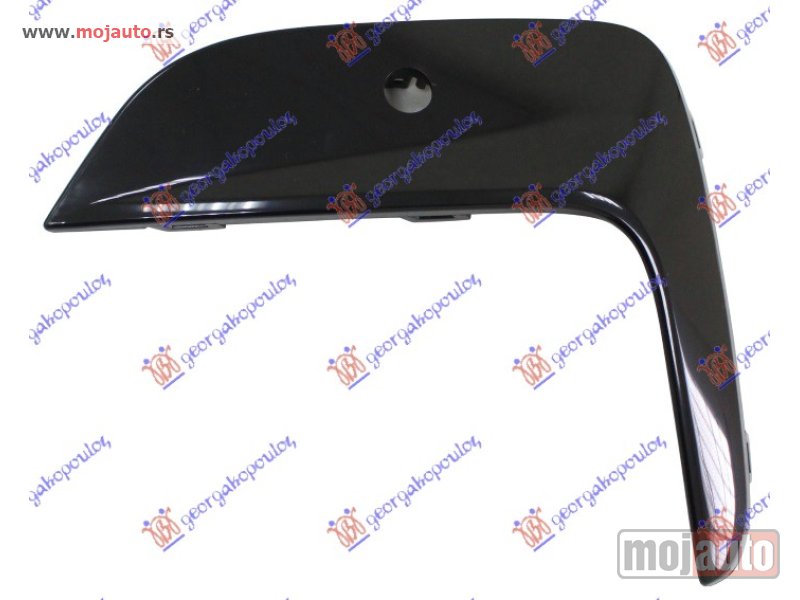 Glavna slika -  LAJSNA RESETKE PREDNJEG BRANIKA GORNJA CRNA (M-SPORT) (PDC) Levo Bmw series 3 (g20/g21) sdn/s.w. 18-22 -dostupno - MojAuto