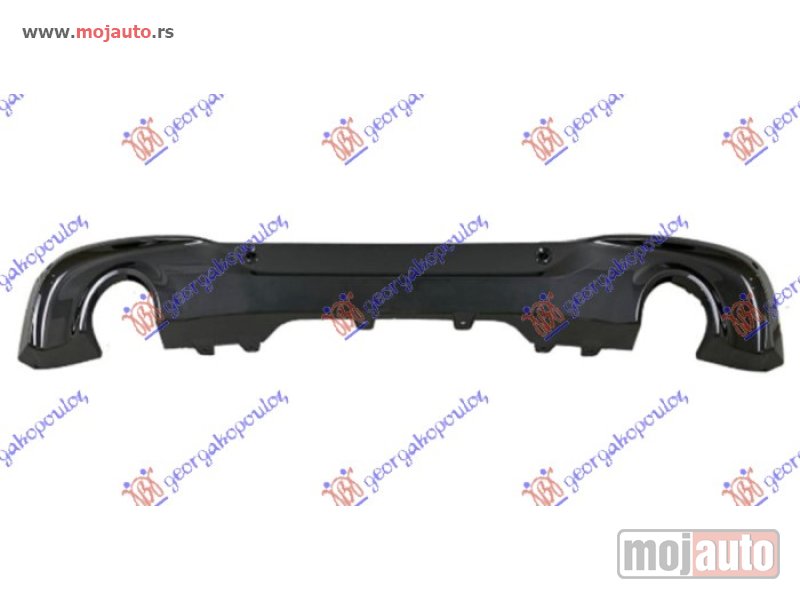 Glavna slika -  SPOJLER ZADNJEG BRANIKA (2 OTVORA ZA CEVI AUSPUHA) (F46) (M-SPORT) (PDS SENZOR) Bmw series 2 (f45/f46) active/gran tourer 17-21 -dostupno - MojAuto