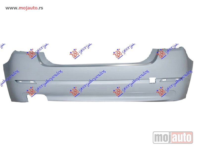 Glavna slika -  ZADNJI BRANIK PM (1 OTVOR ZA 2 IZDUVNE CEVI AUSPUHA) Bmw series 5 (f10/11) 10-13 -dostupno - MojAuto