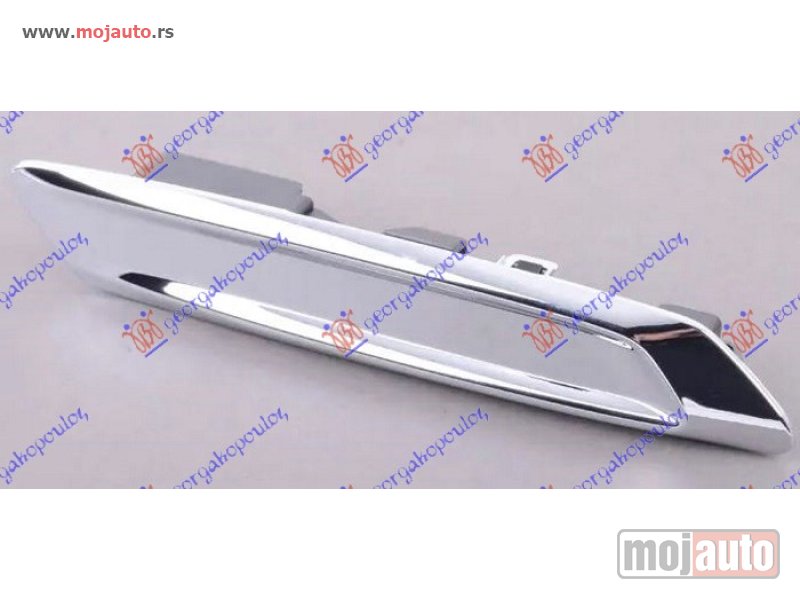 Glavna slika -  LAJSNA PREDNJEG BLATOBRANA HROM Desno Bmw series 5 (f10/11) 10-13 -dostupno - MojAuto