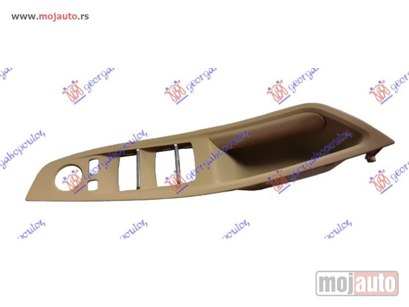 Glavna slika -  OKVIR PREKIDACA KREM (4 TASTERA) Levo Bmw series 5 (f10/11) 13-16 -dostupno - MojAuto