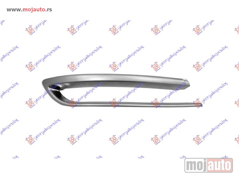 Glavna slika -  LAJSNA ZADNJEG BRANIKA (SEDAN) SREBRNA (LUXURY) Levo Bmw series 5 (f10/11) 13-16 -dostupno - MojAuto