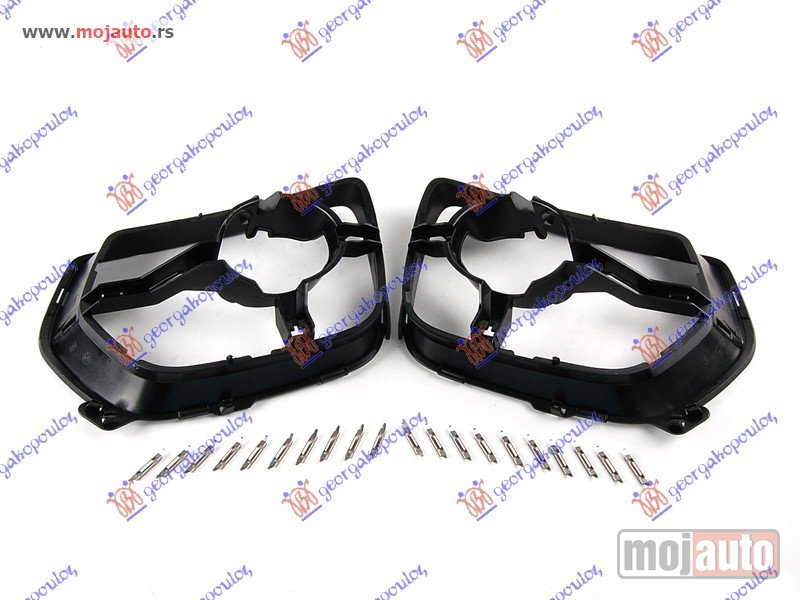 Glavna slika -  RESETKA PREDNJEG BRANIKA UNUTRASNJA / NOSAC MAGLENKE -12 (SET) Bmw x6 (e71) 08-14 -dostupno - MojAuto
