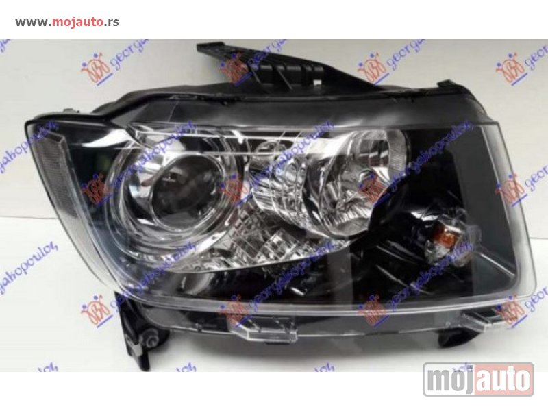 Glavna slika -  FAR ELEKTRICNI CRNI (SA PROJEKTOROM) 2014- (TYC) Desno Jeep compass 11-16 -dostupno - MojAuto