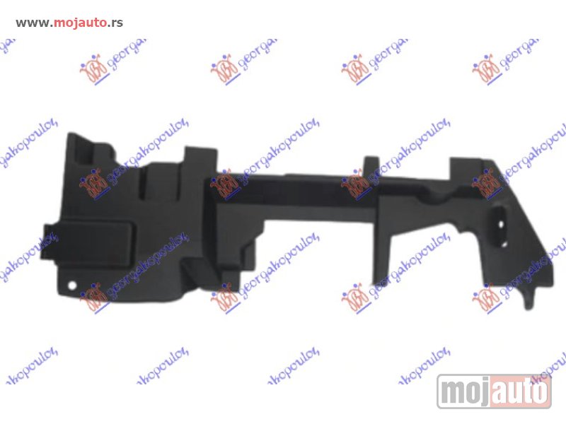 Glavna slika -  POKLOPAC HLADNJAKA VERTIKALNI PLASTICNI Desno Jeep cherokee (kl) 19- -dostupno - MojAuto