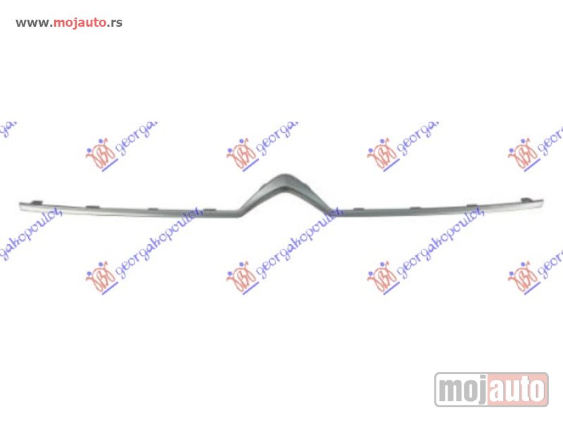 Glavna slika -  LAJSNA PVC MASKE GORNJA SREBRNA Citroen berlingo van 19- -dostupno - MojAuto