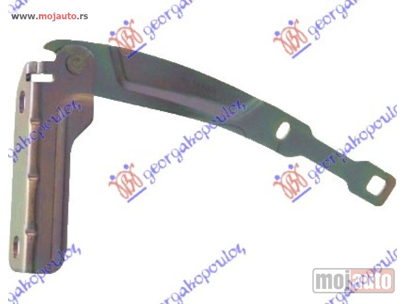 Glavna slika -  MAKAZE HAUBE Desno Dacia logan-mcv 12-16 -dostupno - MojAuto