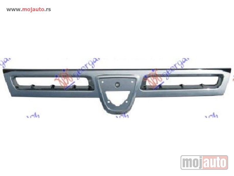 Glavna slika -  LAJSNA PVC MASKE GORNJA HROM -2013 Dacia duster 10-17 -dostupno - MojAuto