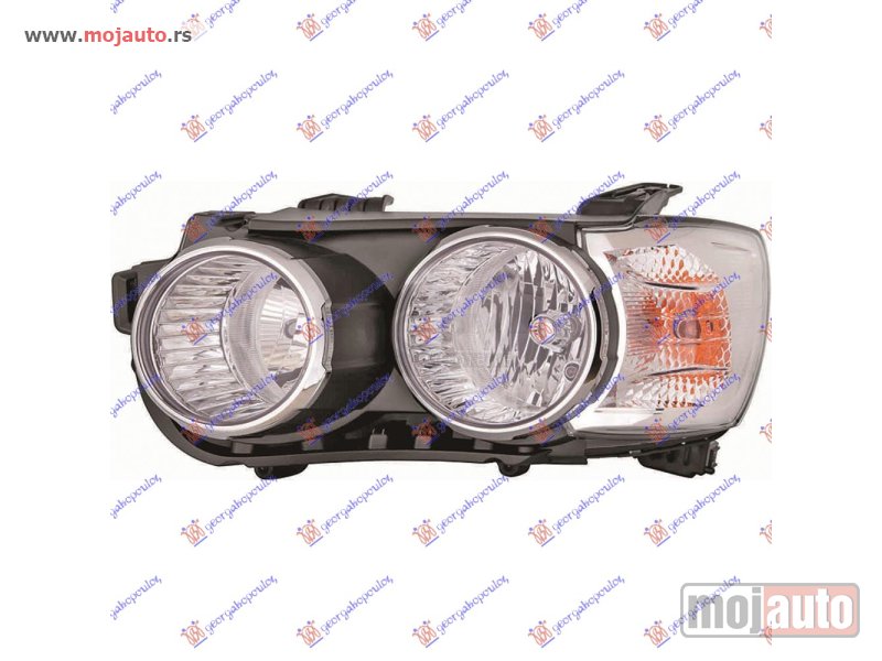 Glavna slika -  FAR ELEKTRICNI (HROM OKVIR) (DEPO) Levo Chevrolet aveo sdn-h/b 12- -dostupno - MojAuto