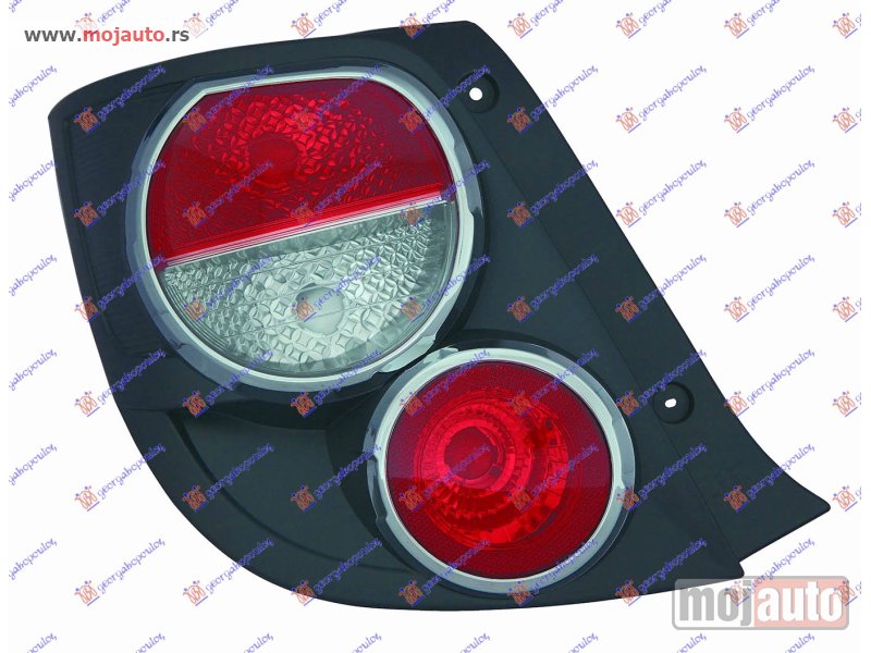 Glavna slika -  STOP LAMPA 3/5 VRATA (HROM OKVIR) (DEPO) Levo Chevrolet aveo sdn-h/b 12- -nedostupno - MojAuto