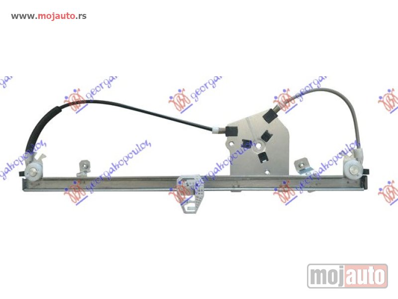 Glavna slika -  PODIZAC PREDNJEG PROZORA ELEKTRICNI (BEZ MOTORA) Levo Fiat doblo 09-15 -dostupno - MojAuto