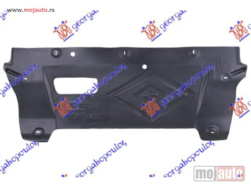 Glavna slika -  ZASTITA MOTORA (ZADNJI DEO) BENZIN PLASTICNA Nissan qashqai 07-10 -dostupno - MojAuto