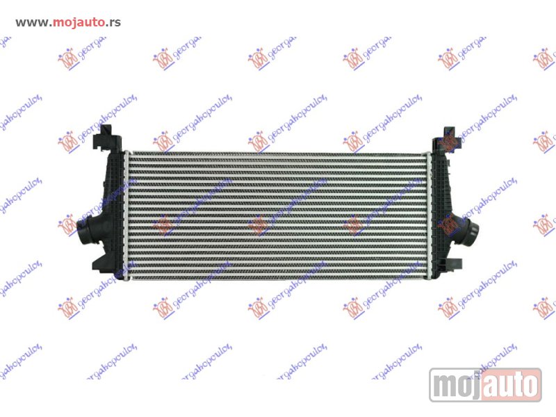 Glavna slika -  HLADNJAK INTERKULERA 1.4i 16V TURBO (MAN) (665x285) Chevrolet cruze 13- -dostupno - MojAuto