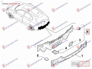 Glavna slika - ZADNJI VEZNI LIM (H/B) Fiat tipo 21- -dostupno - MojAuto