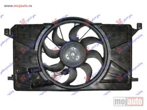NOVI: delovi  VENTILATOR KOMPLET (1.6 BENZIN) (390mm) (2 PIN) (SA KONTROLNOM JEDINICOM) Ford focus 11-14 -dostupno