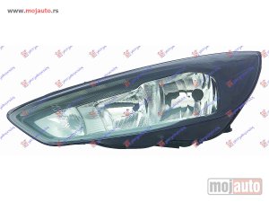 NOVI: delovi  FAR ELEKTRICNI CRNI (H7/H1) SA LED DNEVNIM SVETLOM (SA MOTOROM) DEPO Levo Ford focus 14-18 -dostupno