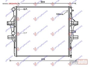 NOVI: delovi  HLADNJAK MOTORA 3.0 TD (MAN/AUTO) (64x60.4x38) Iveco daily 11-14 -dostupno