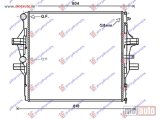 NOVI: delovi  HLADNJAK MOTORA 3.0 TD (MAN/AUTO) (64x60.4x38) Iveco daily 11-14 -dostupno