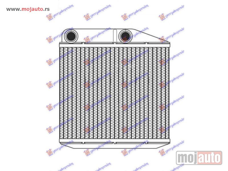 Glavna slika -  GREJAC KABINE (160x188) (TIP DENSO) Fiat punto 12- -dostupno - MojAuto