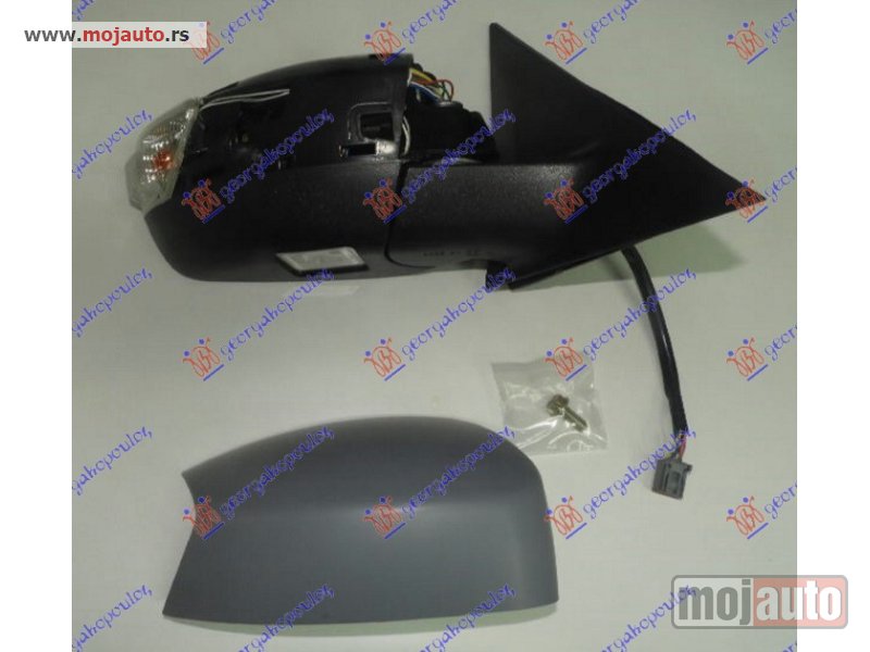 Glavna slika -  RETROVIZOR ELEKTRICNI SA GREJACEM (ELEKTRO-SKLOPIV) (MIGAVAC) (SVETLO) (7 PIN) Desno Ford galaxy 11-15 -dostupno - MojAuto