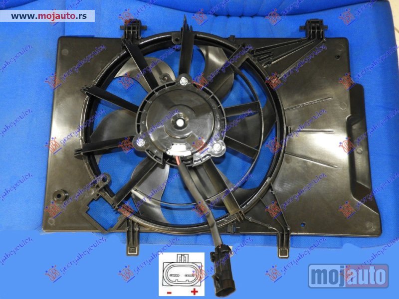 Glavna slika -  VENTILATOR KOMPLET (BENZIN/DIZEL) (+AC) Ford ecosport 13-17 -dostupno - MojAuto