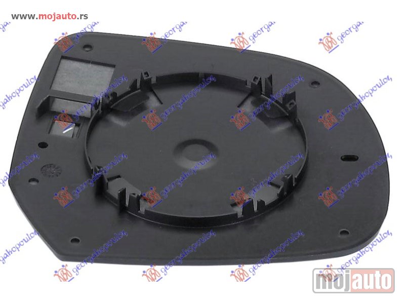 Glavna slika -  STAKLO RETROVIZORA 2010-2013 (KONVEKSNO) Levo Nissan micra (k13) 10-13 -dostupno - MojAuto