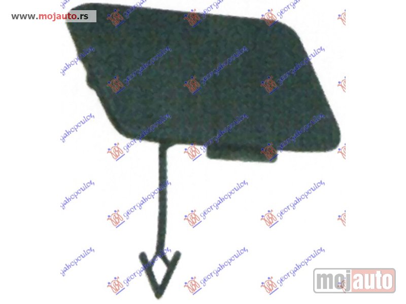Glavna slika -  POKLOPAC KUKE PREDNJEG BRANIKA Chevrolet cruze 09-13 -nedostupno - MojAuto