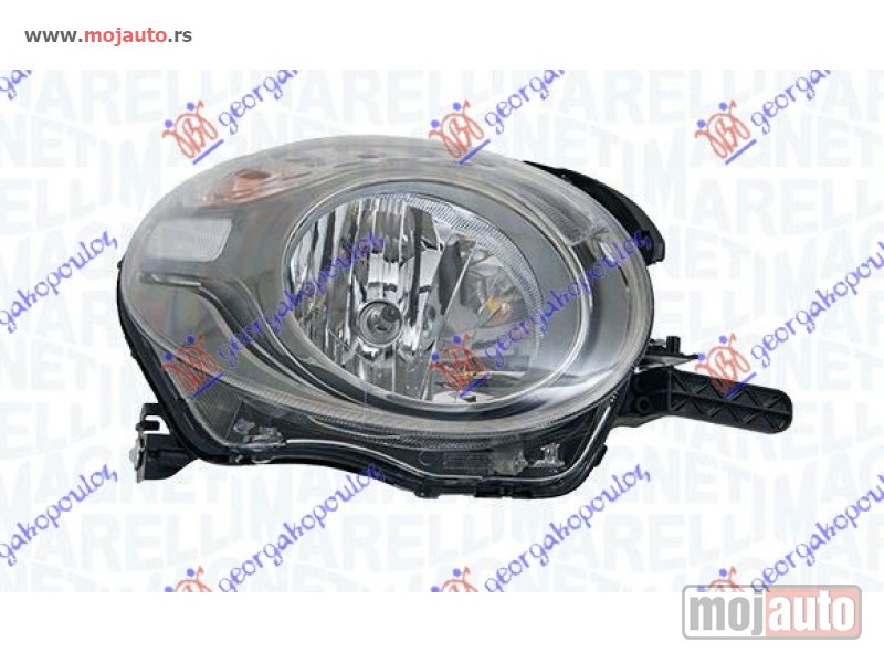 Glavna slika -  FAR ELEKTRICNI (MARELLI) Desno Fiat 500 l 17- -dostupno - MojAuto