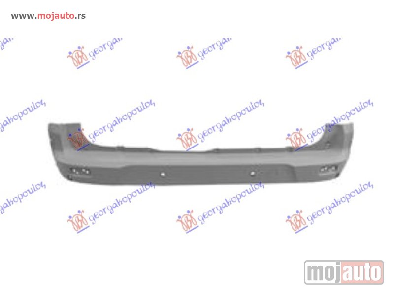 Glavna slika -  ZADNJI BRANIK PM (6 OTVORA ZA SENZORE) Ford transit/tourneo connect 19-22 -dostupno - MojAuto