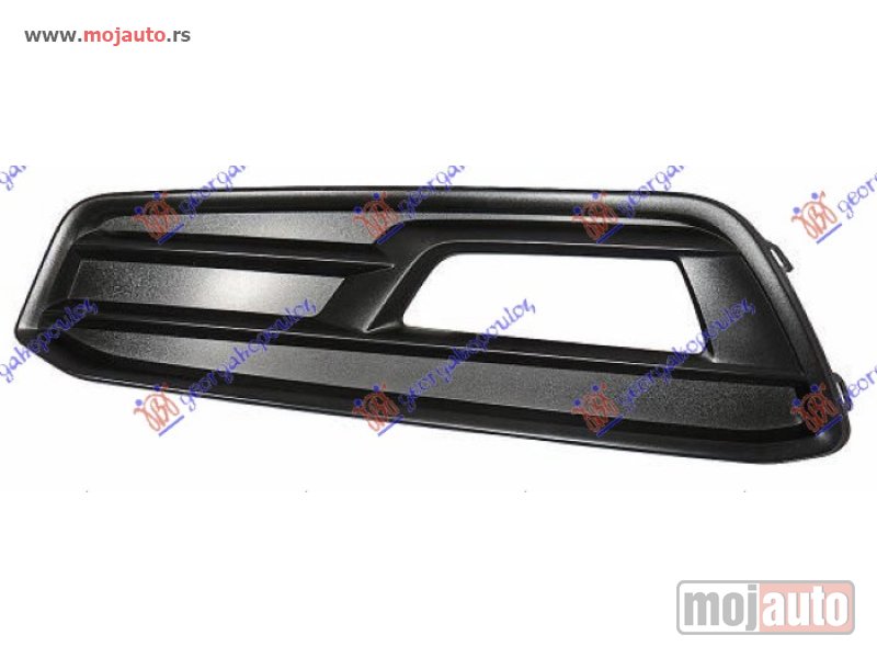 Glavna slika -  RESETKA PREDNJEG BRANIKA (SA MAGLENKOM) (ST) Levo Ford focus 14-18 -dostupno - MojAuto